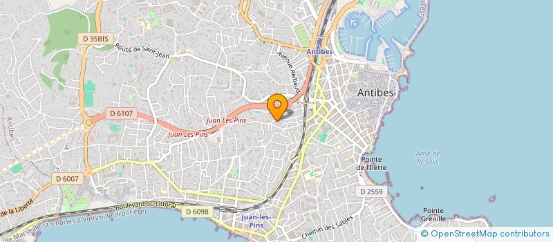 localisation de l'entreprise MONSIEUR VALERIU CIOBANU à ANTIBES