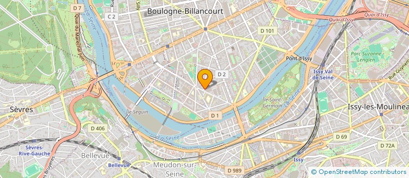 localisation de l'entreprise MONSIEUR VALERIU COTIUJANSCHI à BOULOGNE-BILLANCOURT