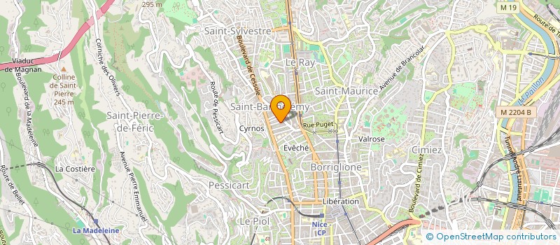 localisation de l'entreprise MONSIEUR VALERIU DIRZU à NICE