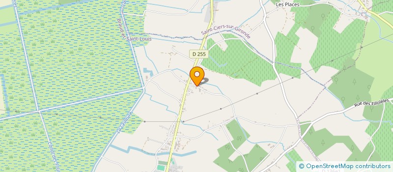 localisation de l'entreprise MONSIEUR VALERIU IACOB  BRAUD-ET-SAINT-LOUIS