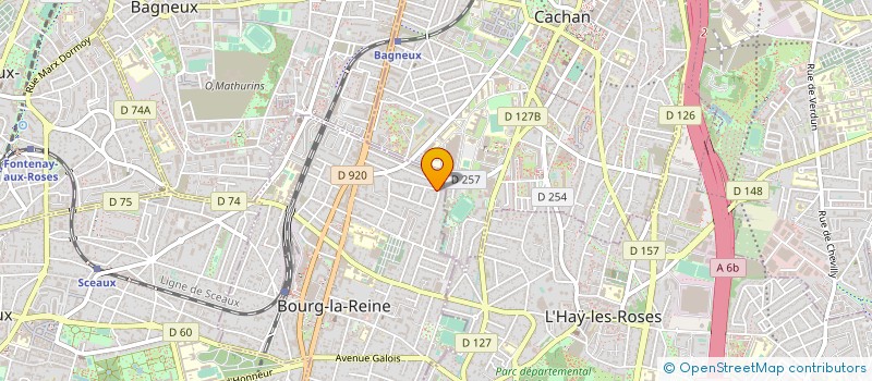 localisation de l'entreprise MONSIEUR VALERIU IASAN à BOURG-LA-REINE