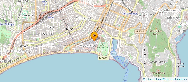 localisation de l'entreprise MONSIEUR VALERIU LISNIC à NICE