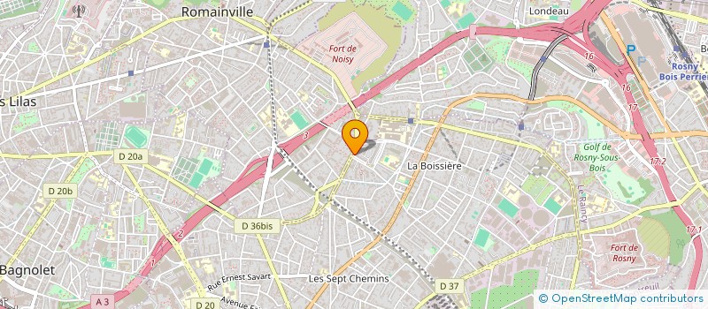 localisation de l'entreprise MONSIEUR VALERIU MARIAN à MONTREUIL