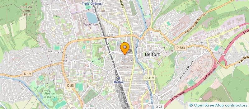 localisation de l'entreprise MONSIEUR VALERIU REABCO à BELFORT