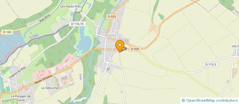 localisation de l'entreprise MONSIEUR VALERIU TUDORAN à OULINS