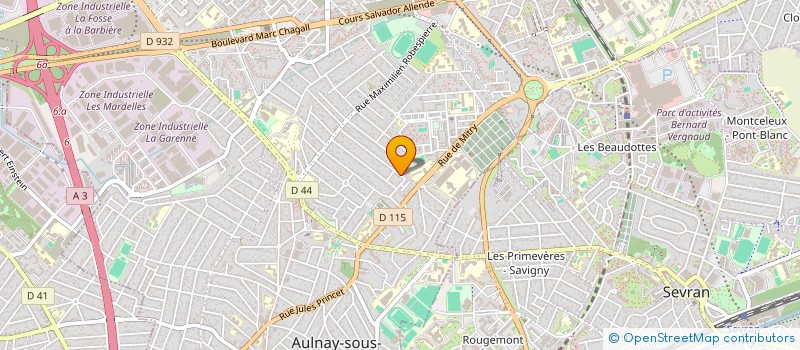 localisation de l'entreprise MONSIEUR VALERIU VAMES à AULNAY-SOUS-BOIS