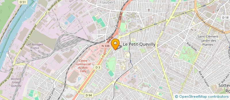 localisation de l'entreprise MONSIEUR VALERO RIVES à LE PETIT-QUEVILLY