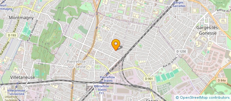 localisation de l'entreprise MONSIEUR VALERY ADAMIS à PIERREFITTE-SUR-SEINE