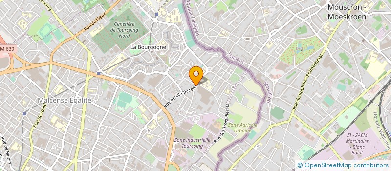 localisation de l'entreprise MONSIEUR VALERY ANDRYS  TOURCOING