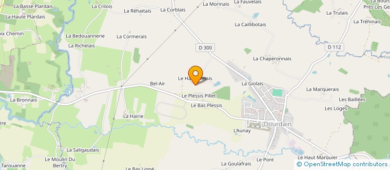 localisation de l'entreprise MONSIEUR VALERY ANGENARD  DOURDAIN