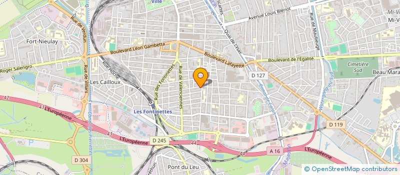 localisation de l'entreprise MONSIEUR VALERY BARRE  CALAIS