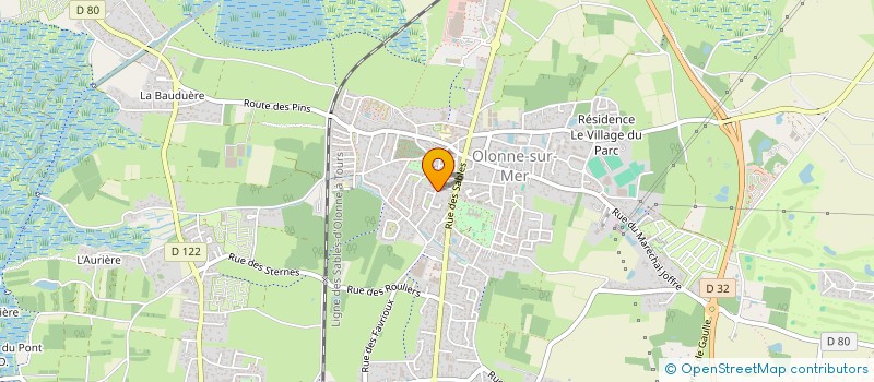 localisation de l'entreprise MONSIEUR VALERY BRIHAYE à LES SABLES D'OLONNE