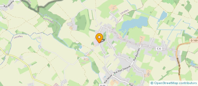 localisation de l'entreprise MONSIEUR VALERY CANIVEZ  LECELLES