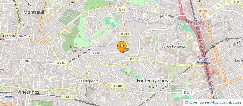 localisation de l'entreprise MONSIEUR VALERY CHIN à FONTENAY-SOUS-BOIS