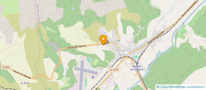 localisation de l'entreprise MONSIEUR VALERY ESCALLIER  ASPRES-SUR-BUECH