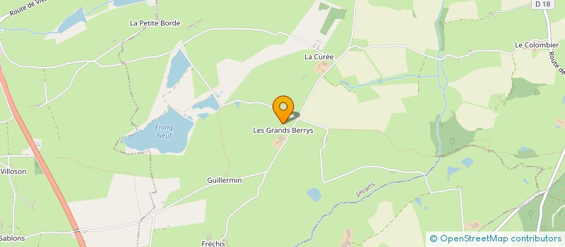 localisation de l'entreprise MONSIEUR VALERY FORESTIER  VIVANS