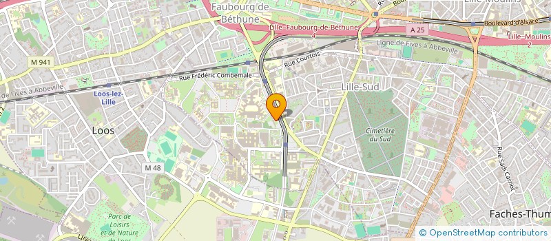 localisation de l'entreprise MONSIEUR VALERY HEDOUIN à LILLE