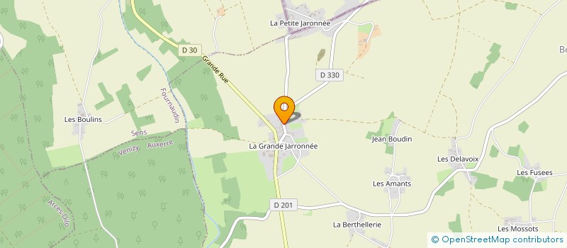 localisation de l'entreprise MONSIEUR VALERY JEUILLY  BURS-EN-OTHE