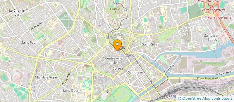 localisation de l'entreprise MONSIEUR VALERY KERDAFFREC à CAEN