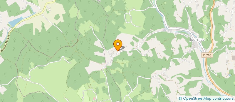 localisation de l'entreprise MONSIEUR VALERY LALOT  JOURNIAC