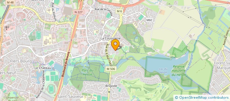 localisation de l'entreprise MONSIEUR VALERY LECAS à VILLENEUVE-D'ASCQ