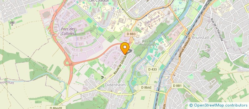 localisation de l'entreprise MONSIEUR VALERY LEPLEY à BRUNSTATT-DIDENHEIM