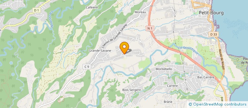 localisation de l'entreprise MONSIEUR VALERY LYCAON à PETIT-BOURG
