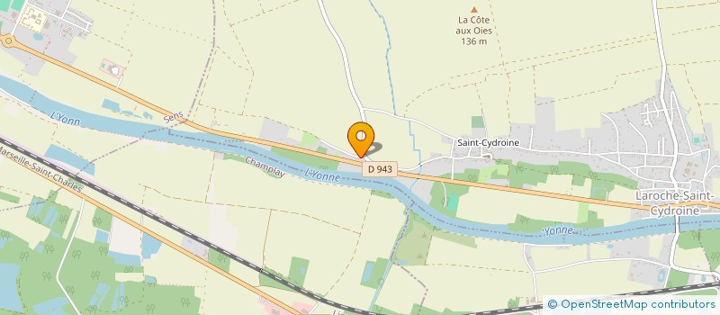 localisation de l'entreprise MONSIEUR VALERY MANSON  LAROCHE-SAINT-CYDROINE