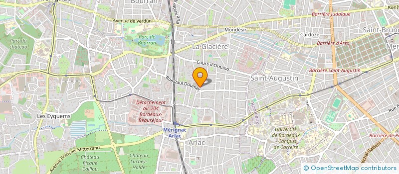 localisation de l'entreprise MONSIEUR VALERY MISIK  MERIGNAC