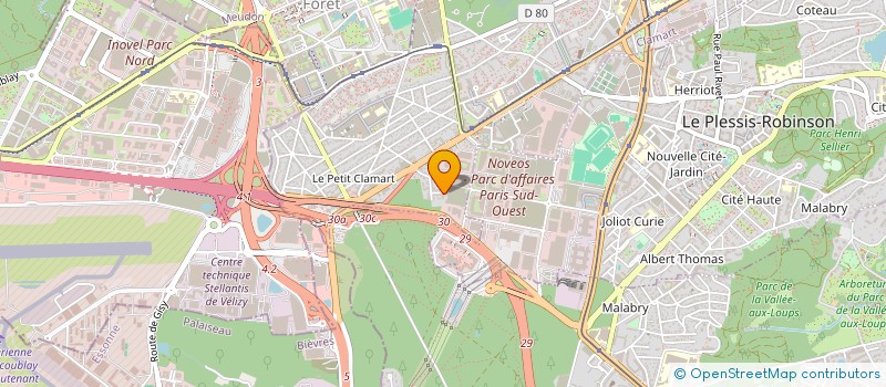 localisation de l'entreprise MONSIEUR VALERY POLIAKOV à CLAMART