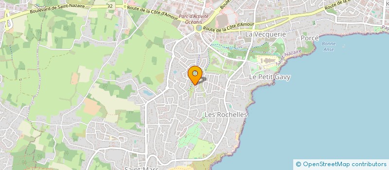 localisation de l'entreprise MONSIEUR VALERY PROVOST  SAINT-NAZAIRE