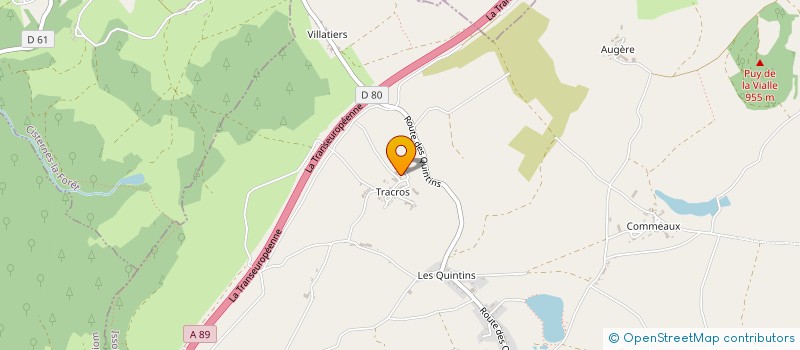 localisation de l'entreprise MONSIEUR VALERY RIVALIER  GELLES