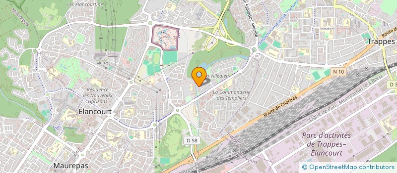 localisation de l'entreprise MONSIEUR VALERY SIMON  ELANCOURT