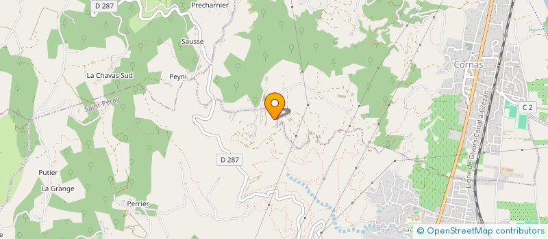 localisation de l'entreprise MONSIEUR VALERY YUNG-TORRE  SAINT-PERAY