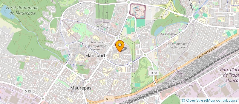 localisation de l'entreprise MONSIEUR VALERY ZETTOR  ELANCOURT