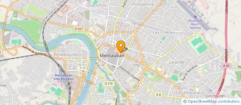 localisation de l'entreprise MONSIEUR VALID CHAMILIOV  MONTAUBAN