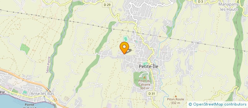 localisation de l'entreprise MONSIEUR VALLON PAYET à PETITE ILE