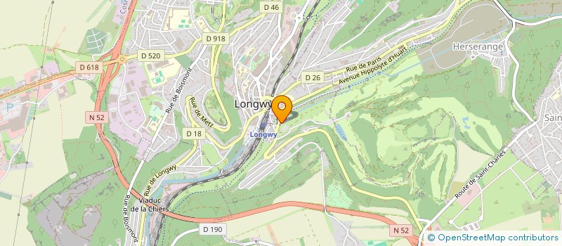 localisation de l'entreprise MONSIEUR VALMONT BERTOLOTTI à LONGWY