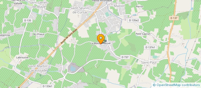 localisation de l'entreprise MONSIEUR VALMONT RENOU  ANGLADE