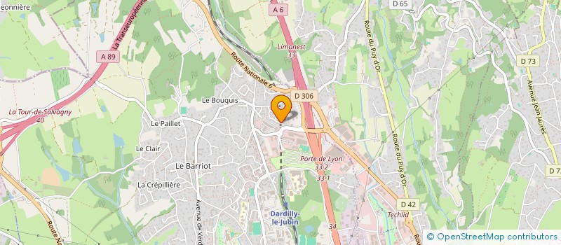 localisation de l'entreprise MONSIEUR VALMY CHAREYRE à DARDILLY