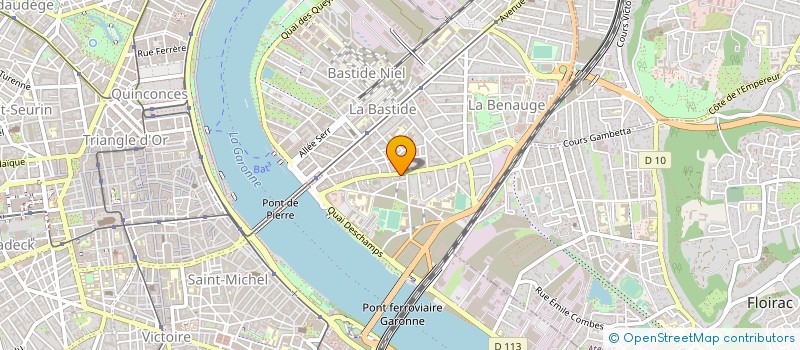localisation de l'entreprise MONSIEUR VALMY MASSIAS à BORDEAUX