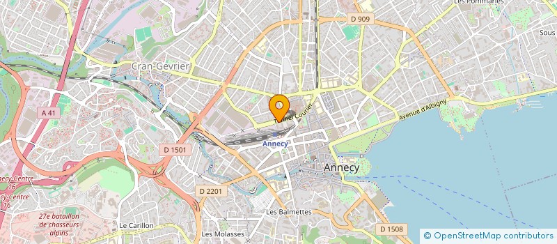 localisation de l'entreprise MONSIEUR VALON BEKA  ANNECY