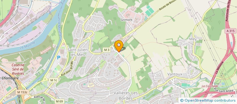 localisation de l'entreprise MONSIEUR VALON MAXHUNI  METZ