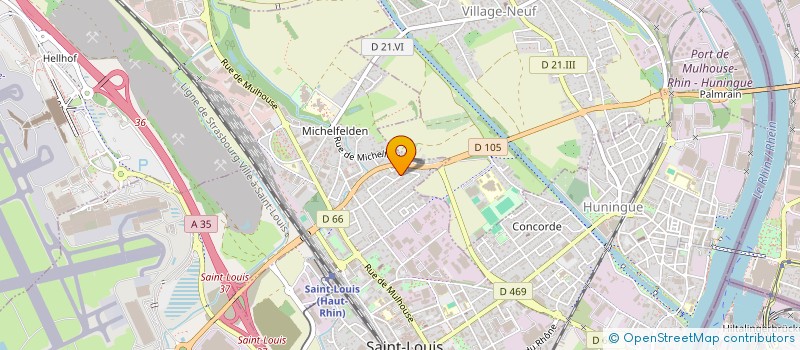 localisation de l'entreprise MONSIEUR VALON ZYMERI  SAINT-LOUIS