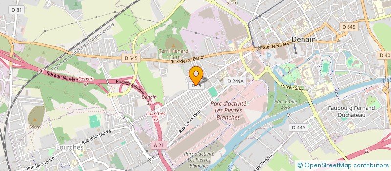 localisation de l'entreprise MONSIEUR VALTER CRISTEA  DENAIN