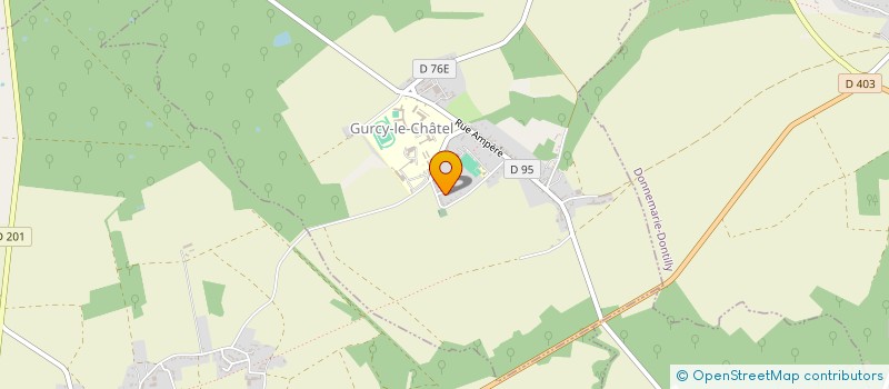 localisation de l'entreprise MONSIEUR VALTER CRISTINO  GURCY-LE-CHATEL