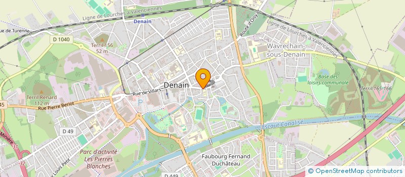 localisation de l'entreprise MONSIEUR VALTER MAMAIA  DENAIN