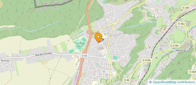 localisation de l'entreprise MONSIEUR VALTER YZELLARI à LONGWY