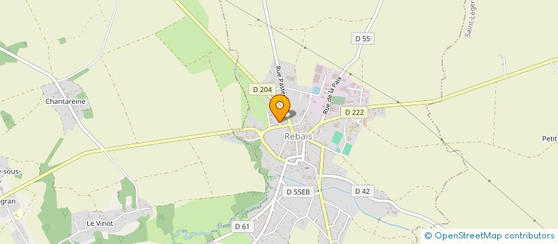 localisation de l'entreprise MONSIEUR VALTON FETIU  REBAIS