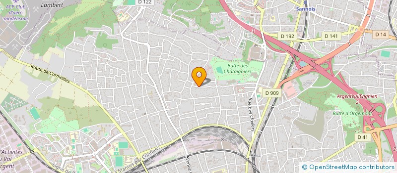 localisation de l'entreprise MONSIEUR VAMA KANATE  ARGENTEUIL